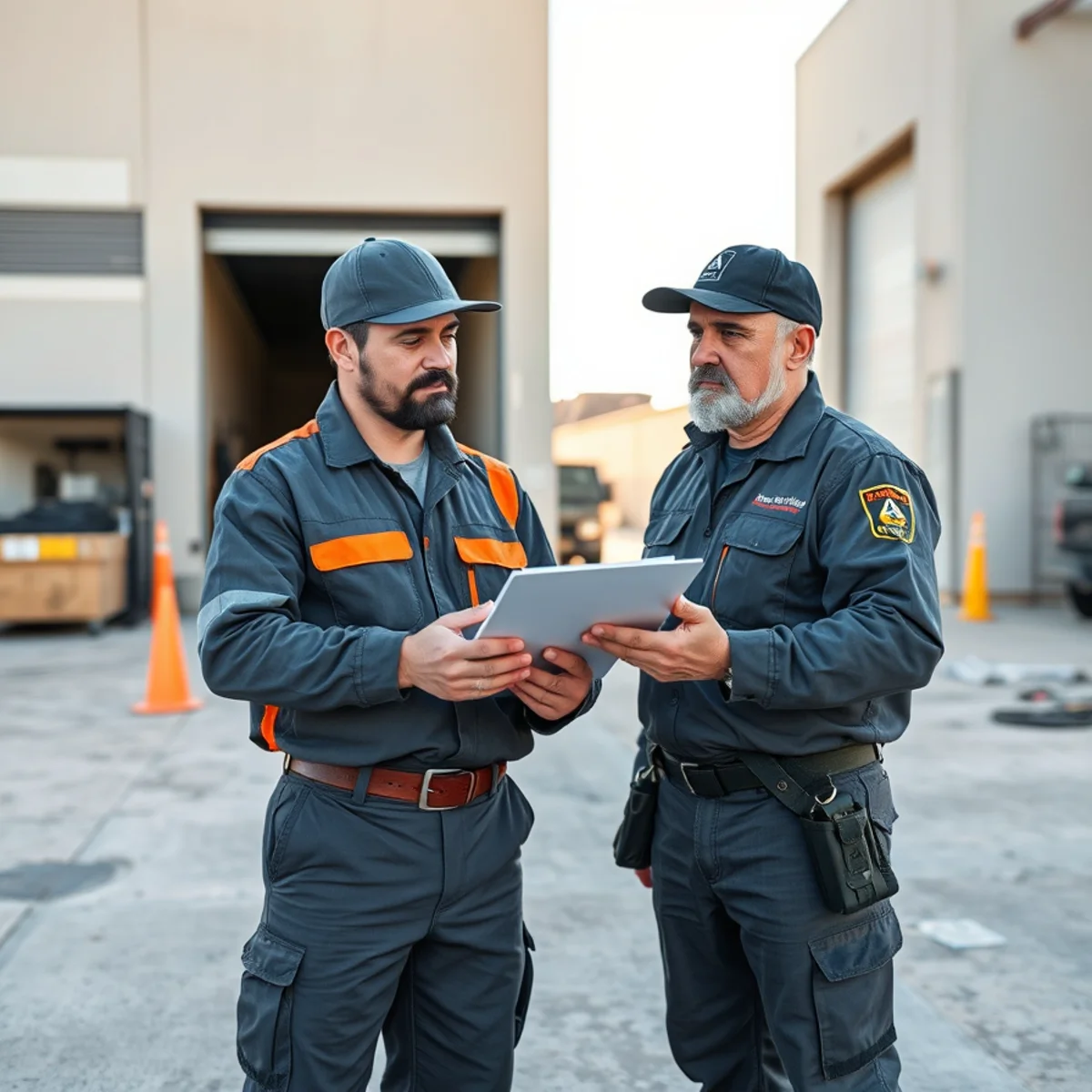 Commercial pest inspection at a El Paso business property