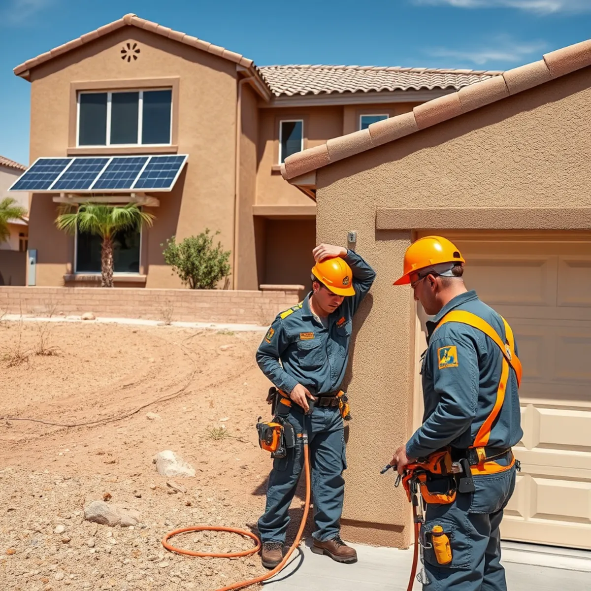 Pest control service at a Far East El Paso home